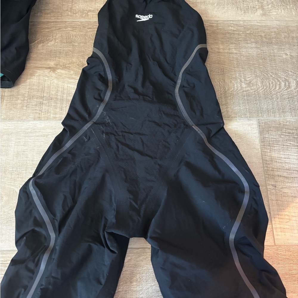 Speedo Women's Fastskin LZR Intent 2.0 Openback Kneeskin Black - 26